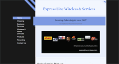 Desktop Screenshot of expresslinewireless.com